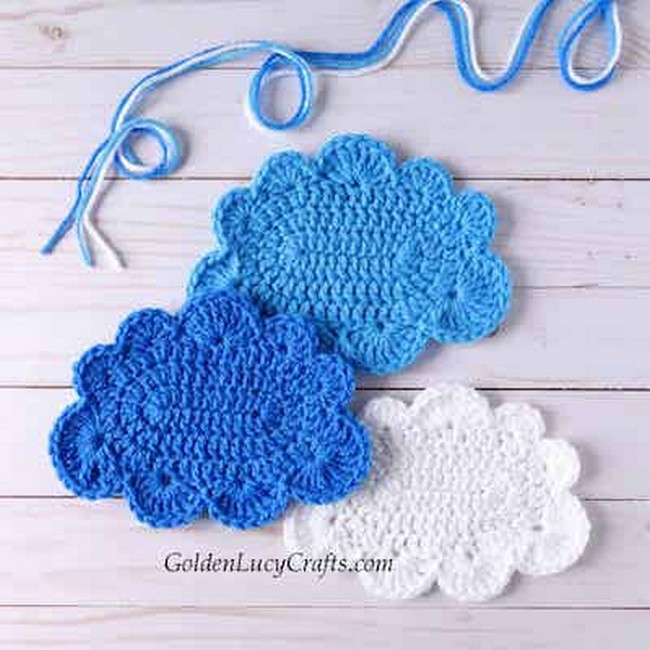 Crochet Large Cloud Pattern