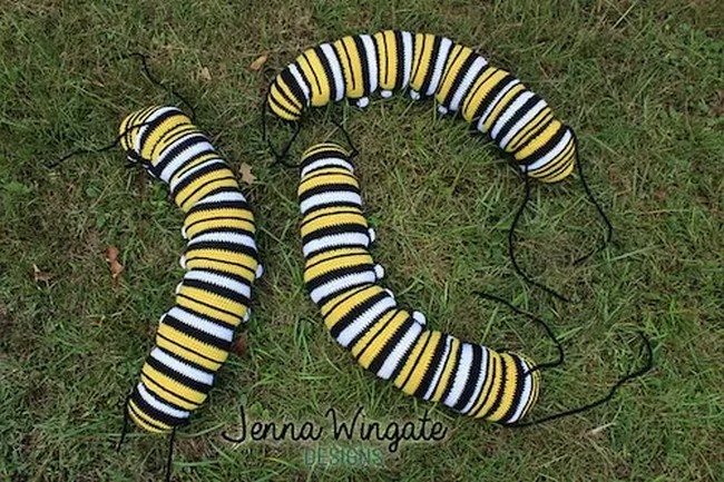Crochet Monarch Butterfly Caterpillar Pattern