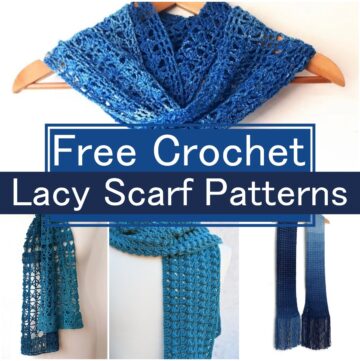 Free Crochet Lacy Scarf Patterns