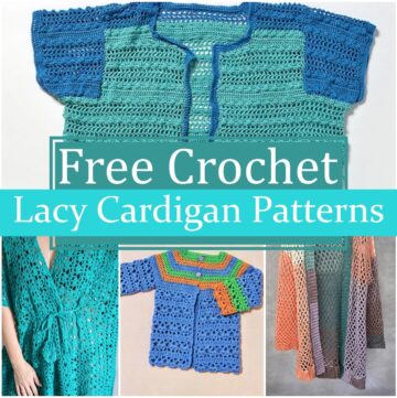 Free Crochet Lacy Cardigan Patterns