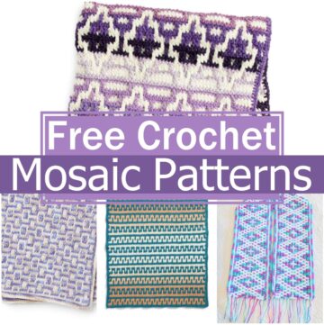Free Crochet Mosaic Patterns
